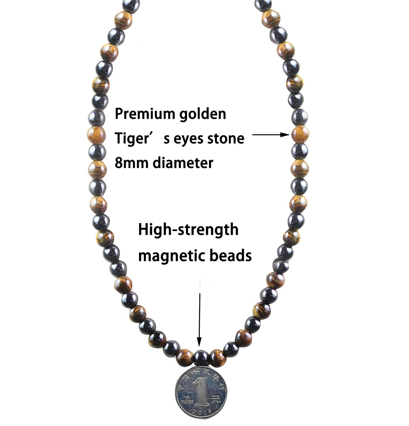 Ecooon 20-inch necklace—versatile styling for many outfits