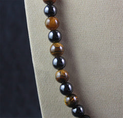 Ecooon 8mm tiger eye beads—smooth touch and comfortable fit