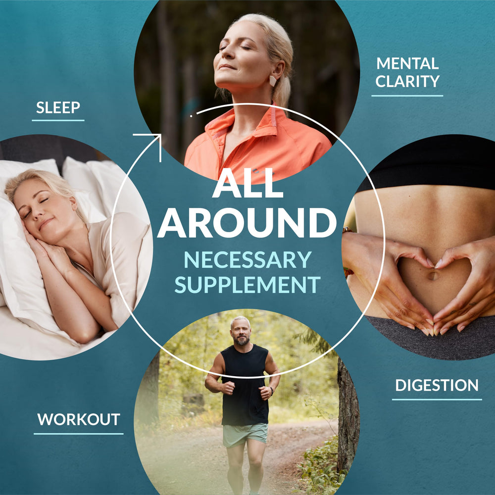 Ecosh Liposomal Magnesium Citrate on nightstand suggests sleep-support potential
