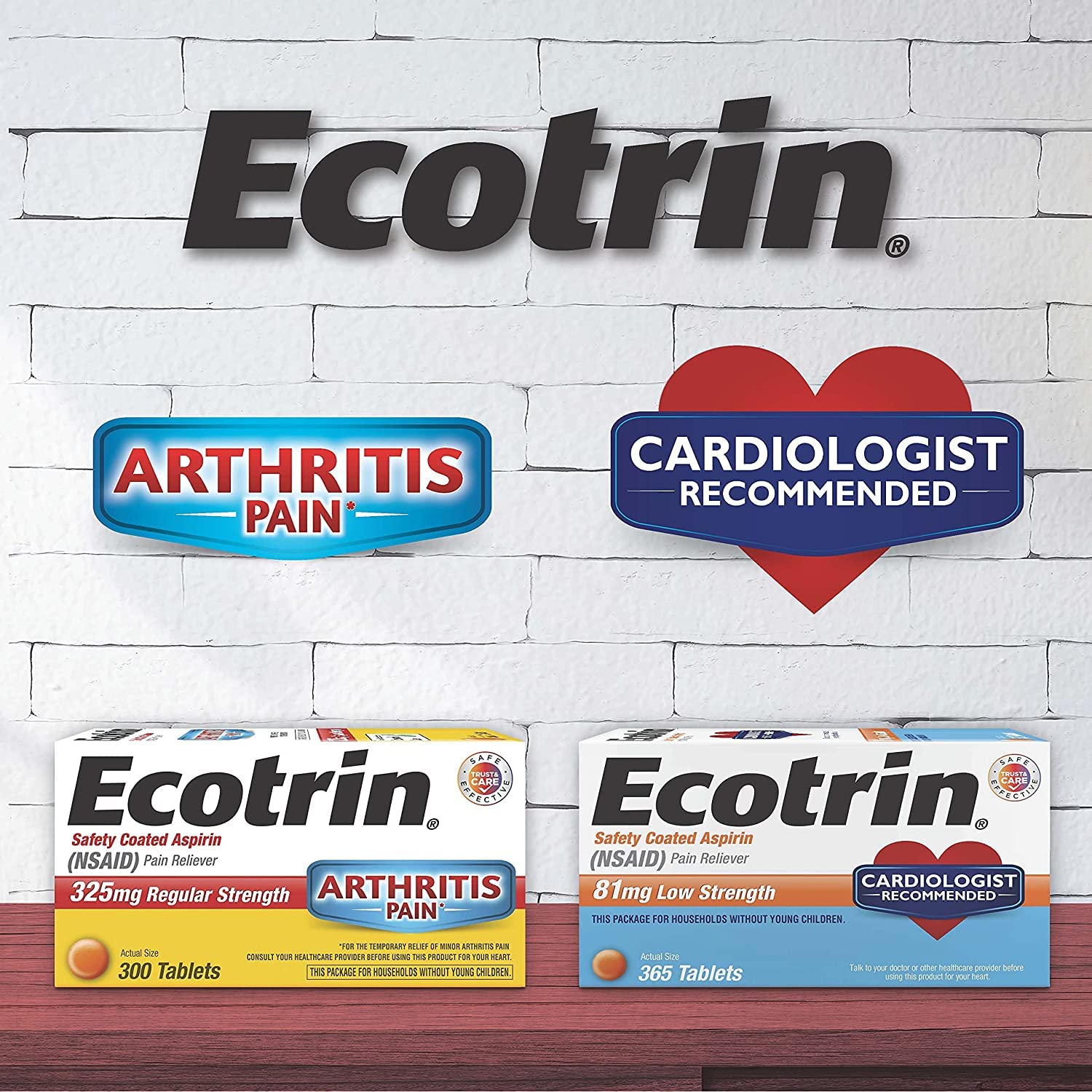 Illustration of stomach safety with Ecotrin coating benefits