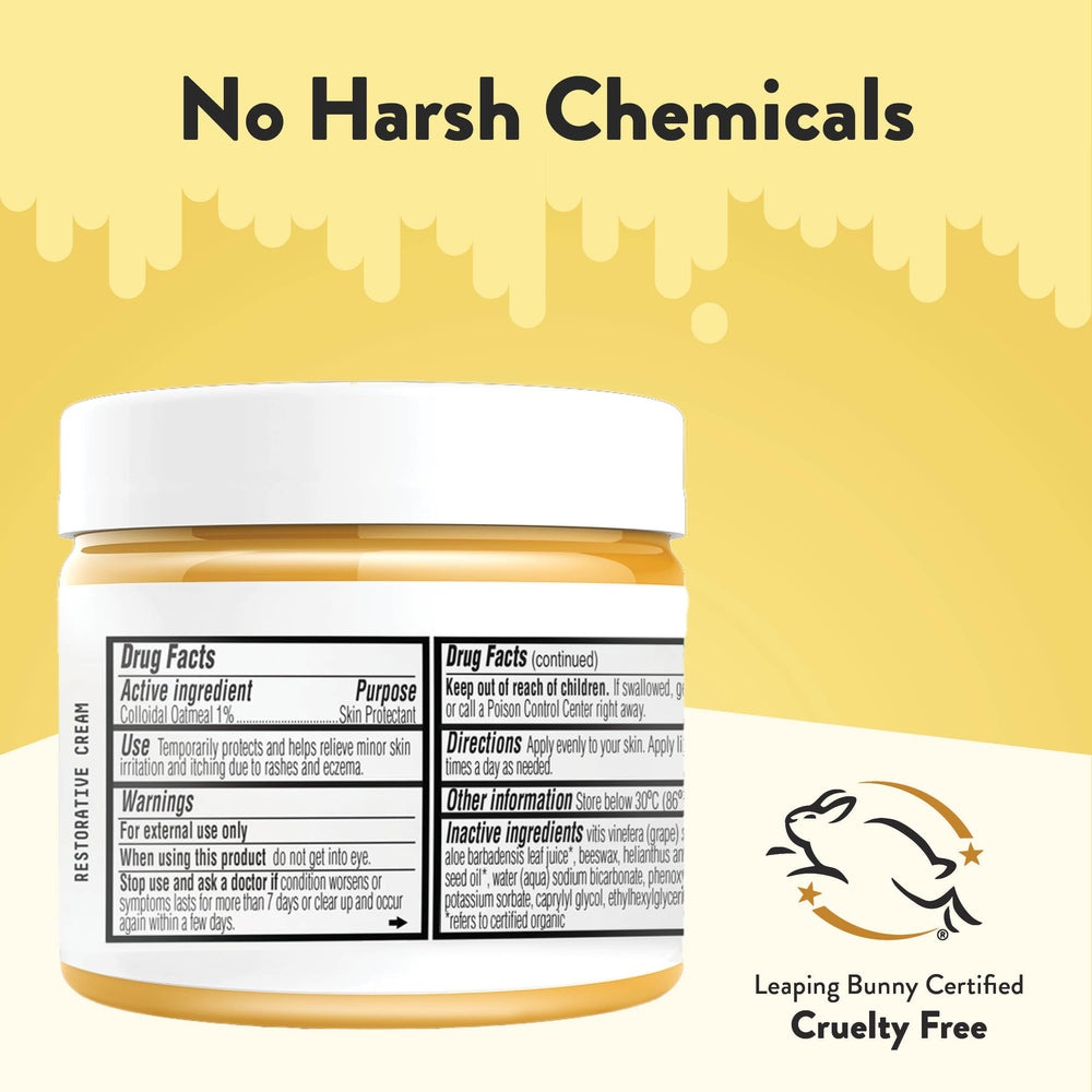 ECZEMA HONEY kid-friendly application demonstrates gentle care for children