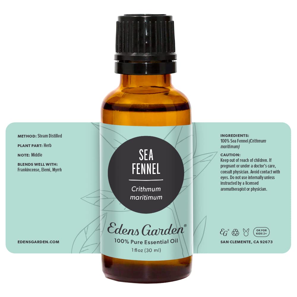 Edens Garden Sea Fennel citrus note blend for uplifting scents.