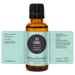 Edens Garden Sea Fennel citrus note blend for uplifting scents.