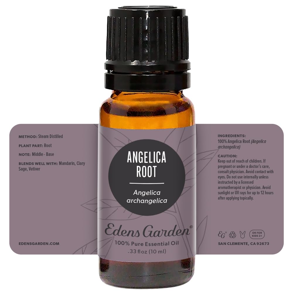Edens Garden Angelica Root aromatherapist support from licensed experts