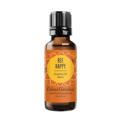 Edens Garden Bee Happy essential oil in a diffuser brightens spaces with a sunny aroma