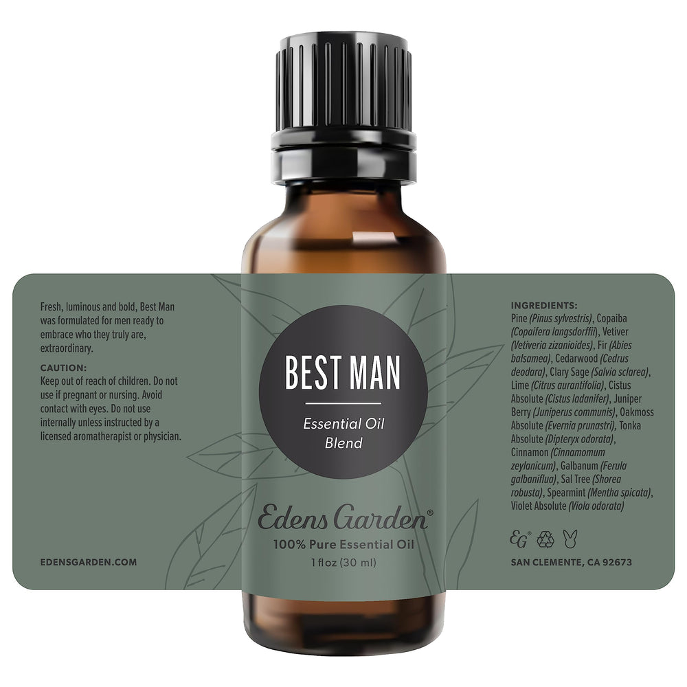 Edens Garden Best Man essential oil in room diffusion for atmosphere.