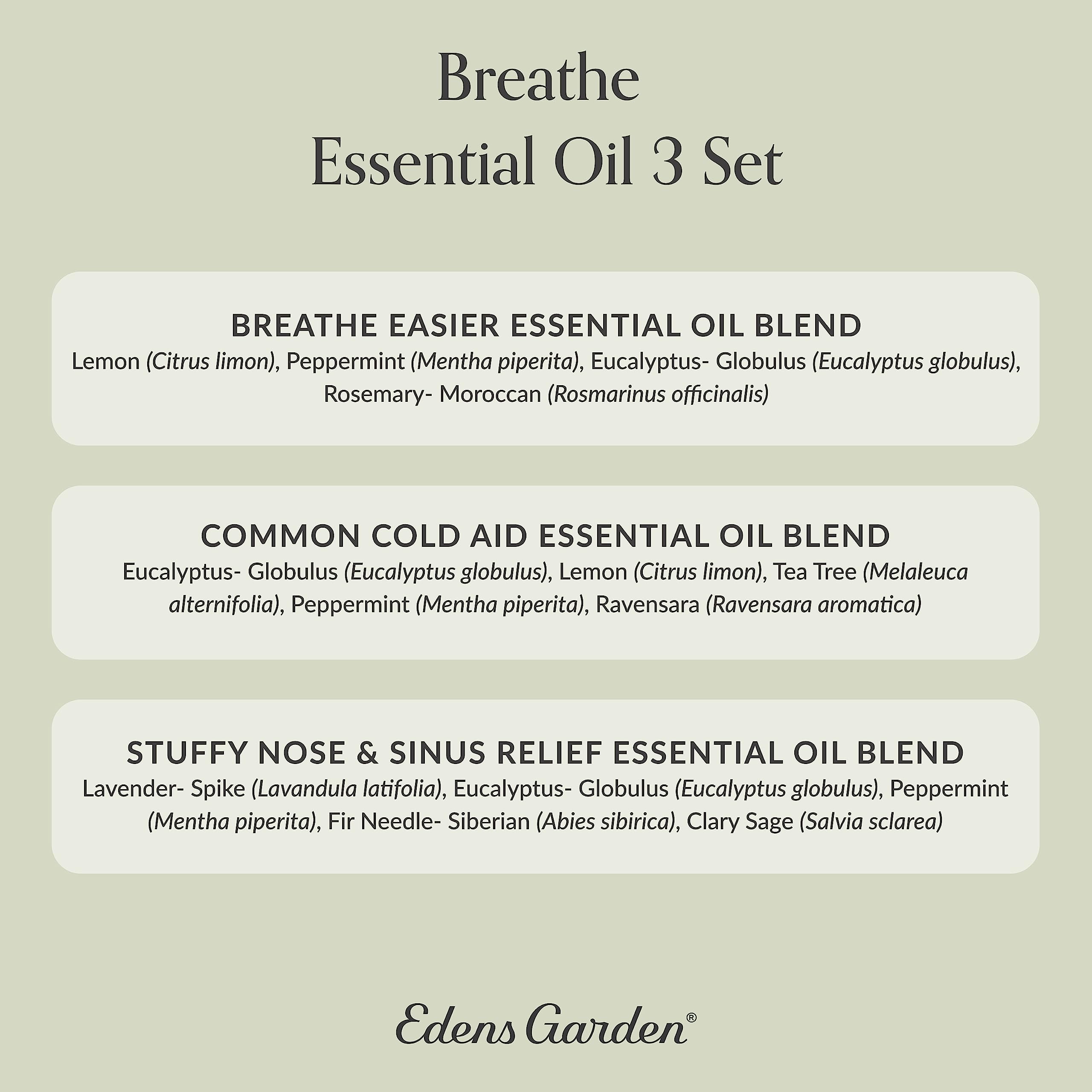 Edens Garden Breathe set in diffuser room scene