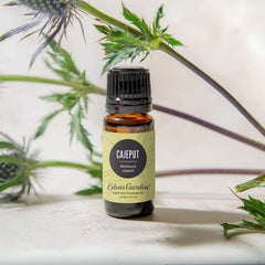 Edens Garden Cajeput oil dropper shown for precise drops and topical use.