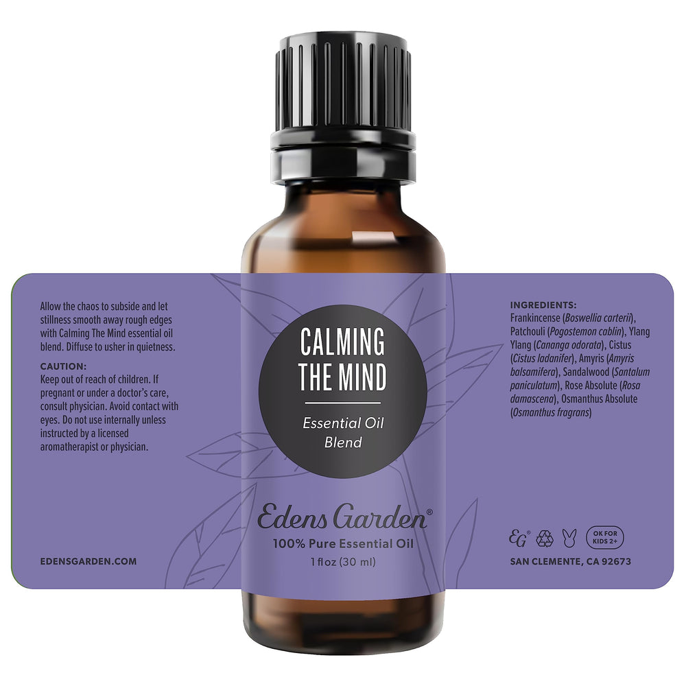 Edens Garden Calming The Mind premium packaging showcases quality