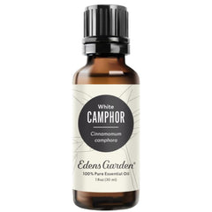 Edens Garden Camphor essential oil bottle for diffusers and aromatic ambiance.