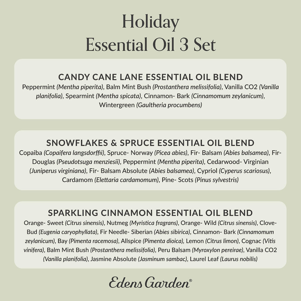 Edens Garden Christmas Blend cozy corner setup for seasonal wellbeing.
