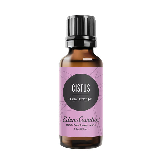 Edens Garden Cistus essential oil bottle 30ml for skin and diffuser use