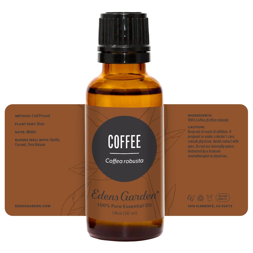 Edens Garden Coffee Essential Oil diffuser room ambience setup