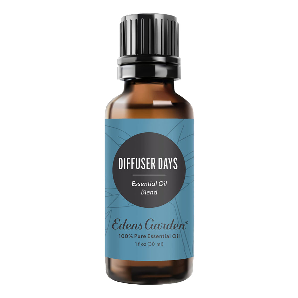 Edens Garden Diffuser Days bottle showing purity and potential for diffusers