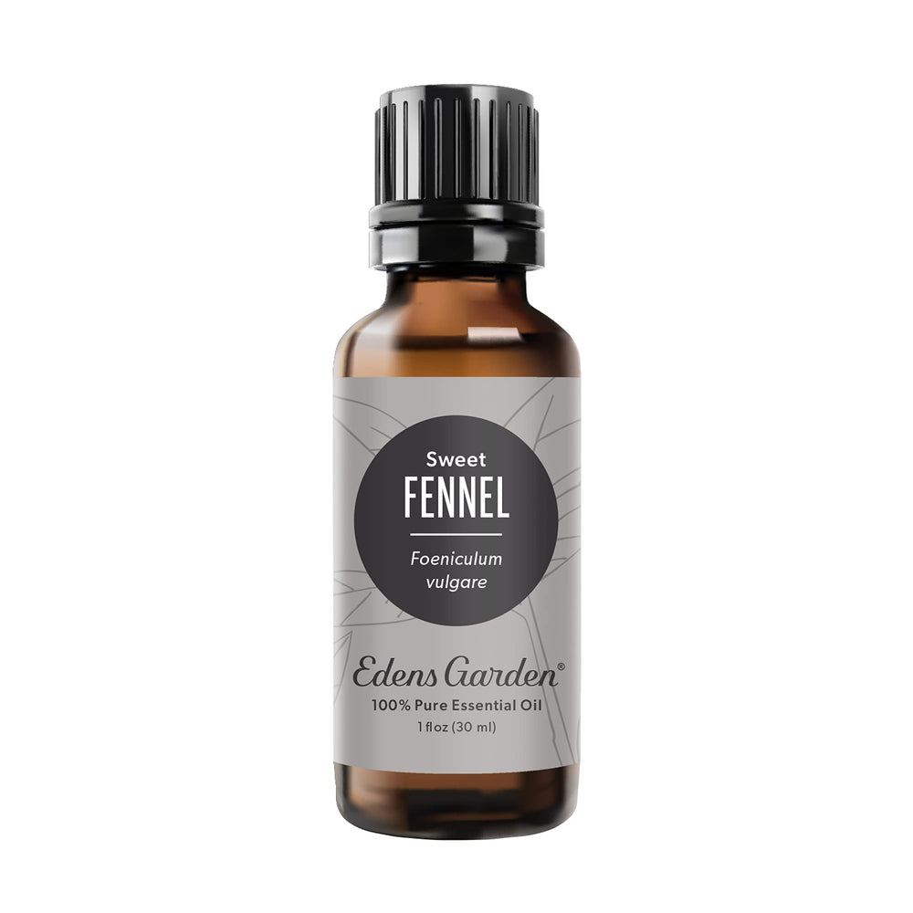 Edens Garden Fennel Sweet bottle front showing warm herbaceous aroma for diffuser use.