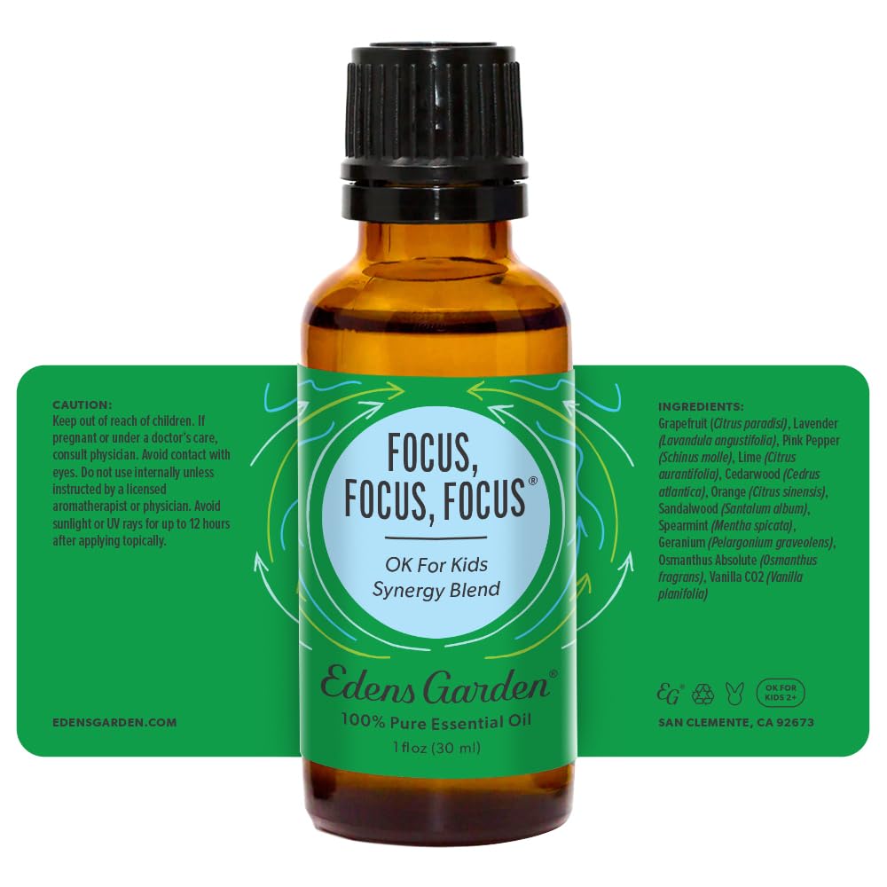 Edens Garden Focus packaging box conveys gift-worthy presentation and clarity