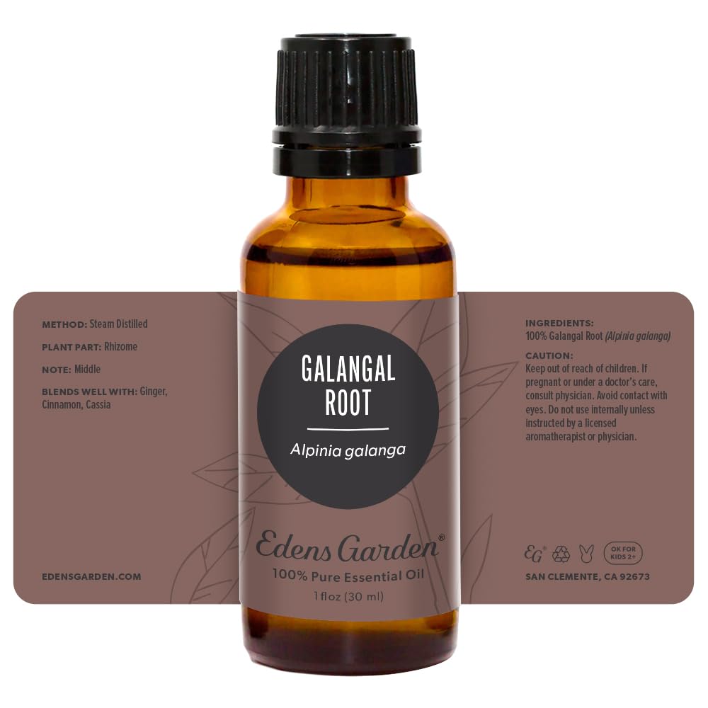 Edens Garden Galangal Root diffuser mist setup evokes cozy aroma
