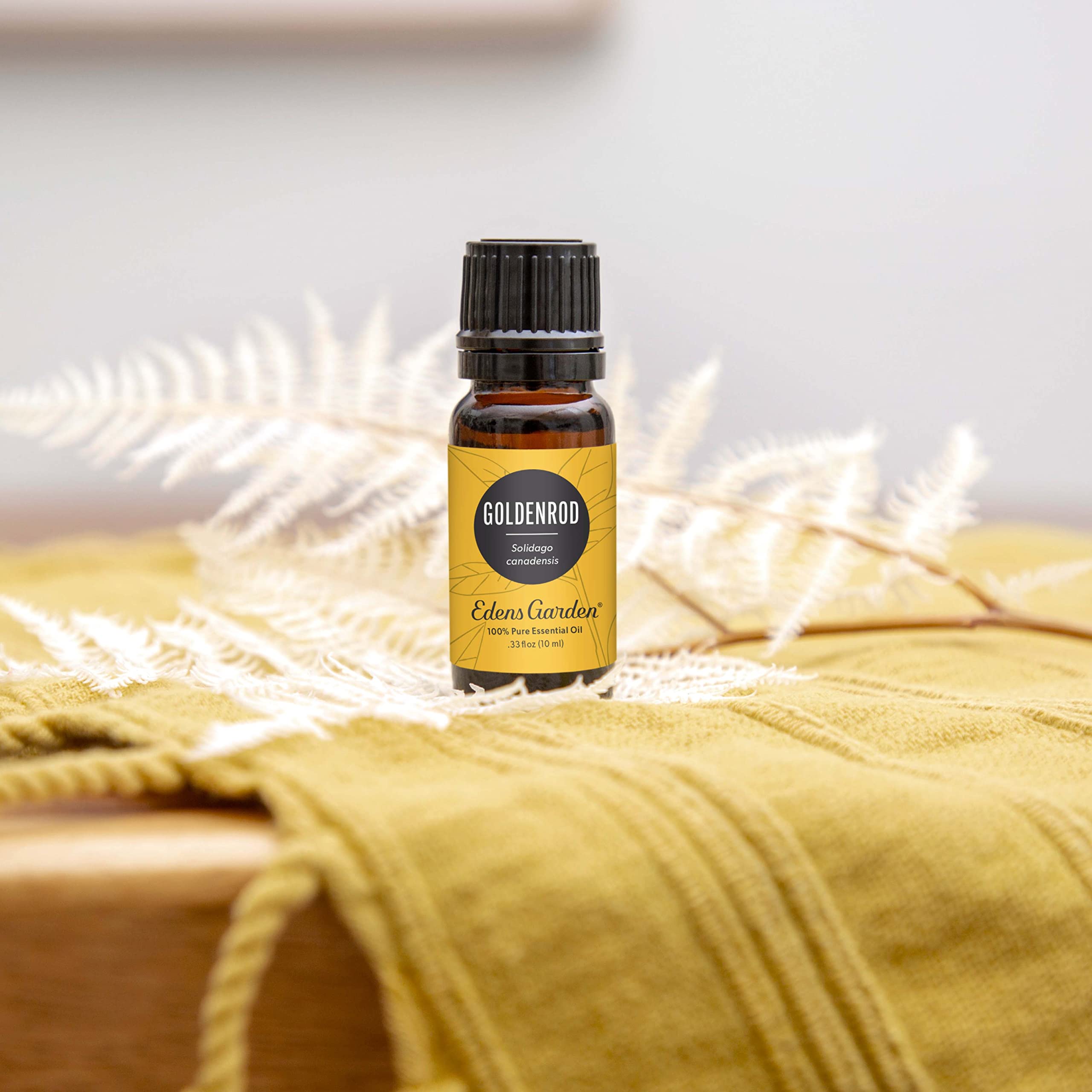 Edens Garden Goldenrod diffuser in use creates a calming floral atmosphere.