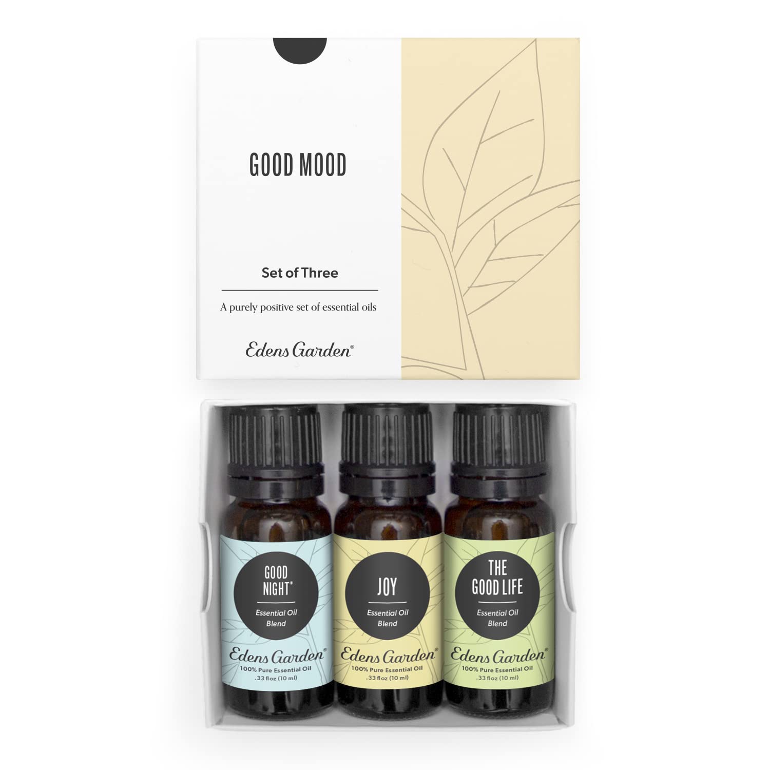 Edens Garden Good Mood Joy bottle delivers uplifting aroma for a brighter morning