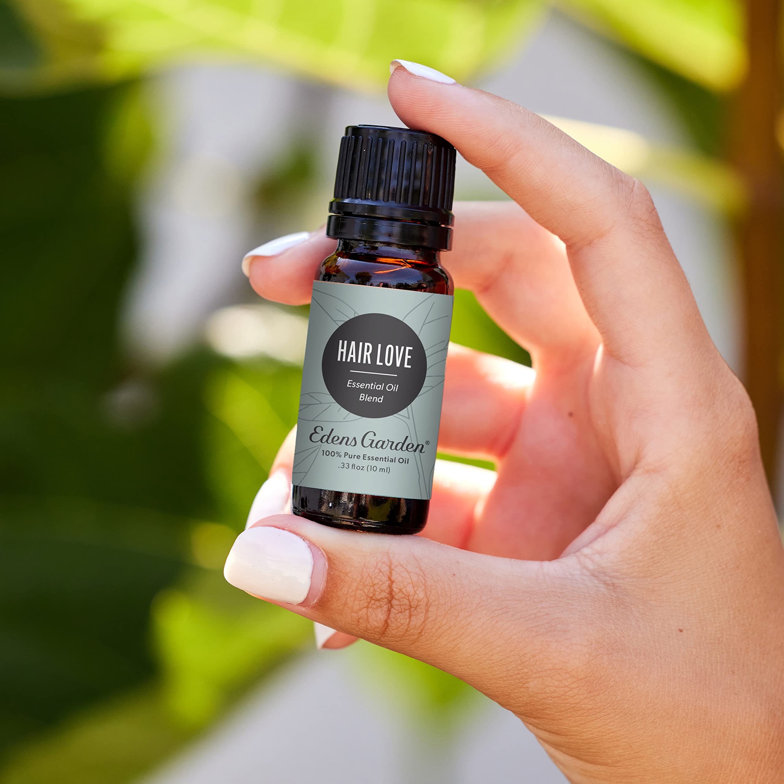 Edens Garden Hair Love dropper pour enables precise scalp application.