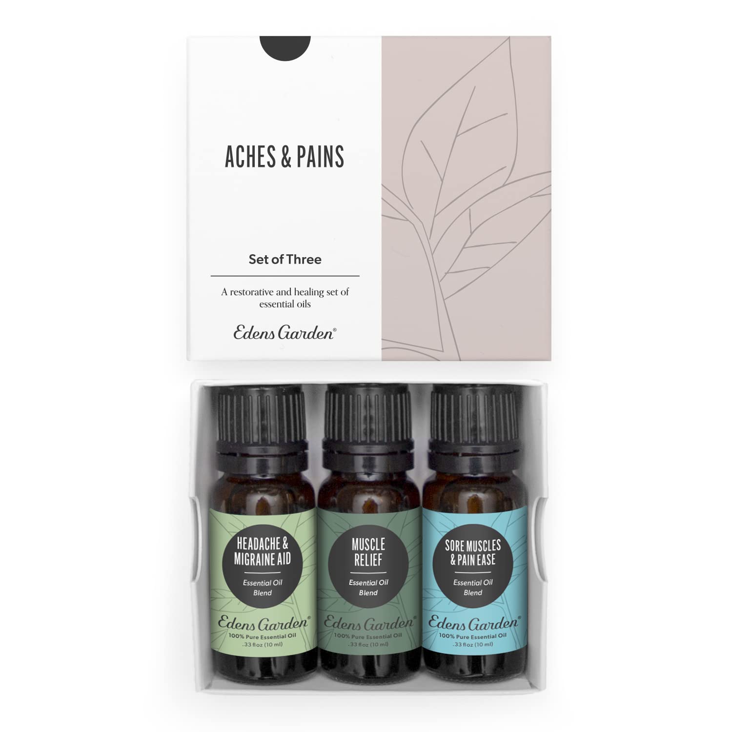 Edens Garden Headache & Migraine Aid diffuser for calming ambiance and focused relief