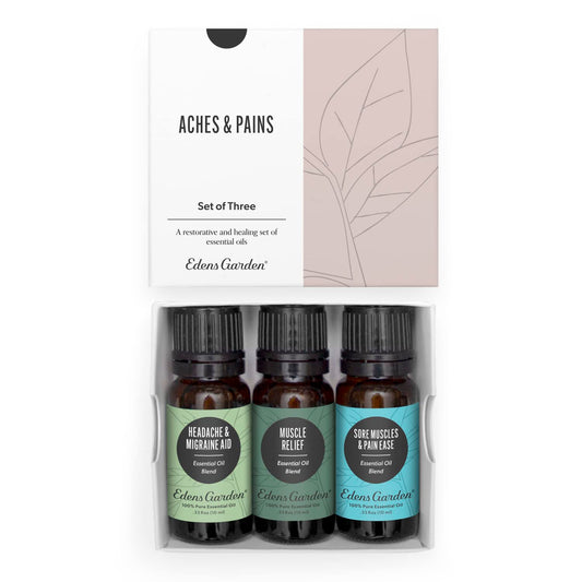 Edens Garden Headache & Migraine Aid diffuser for calming ambiance and focused relief