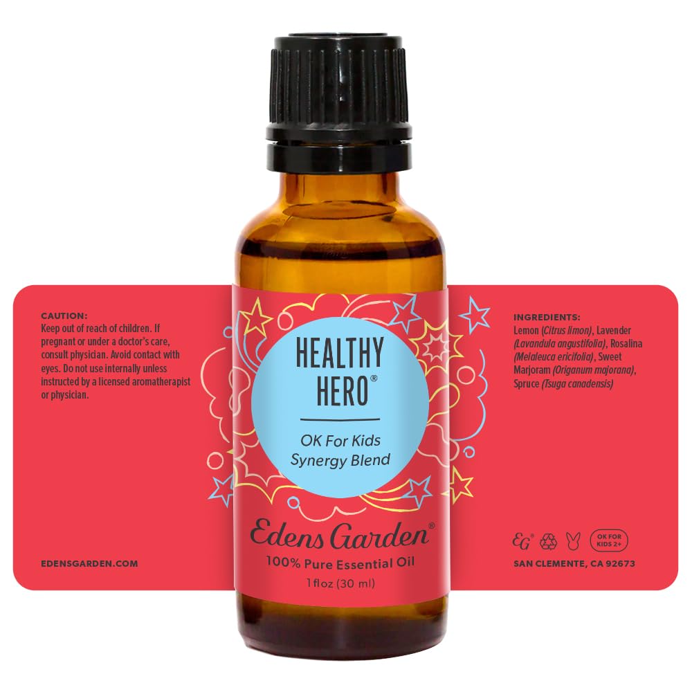 Edens Garden Healthy Hero family-safe aromatherapy option for home