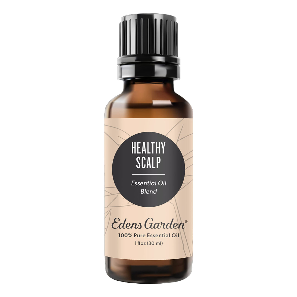 Edens Garden Healthy Scalp bottle showcases a soothing aroma for daily scalp care