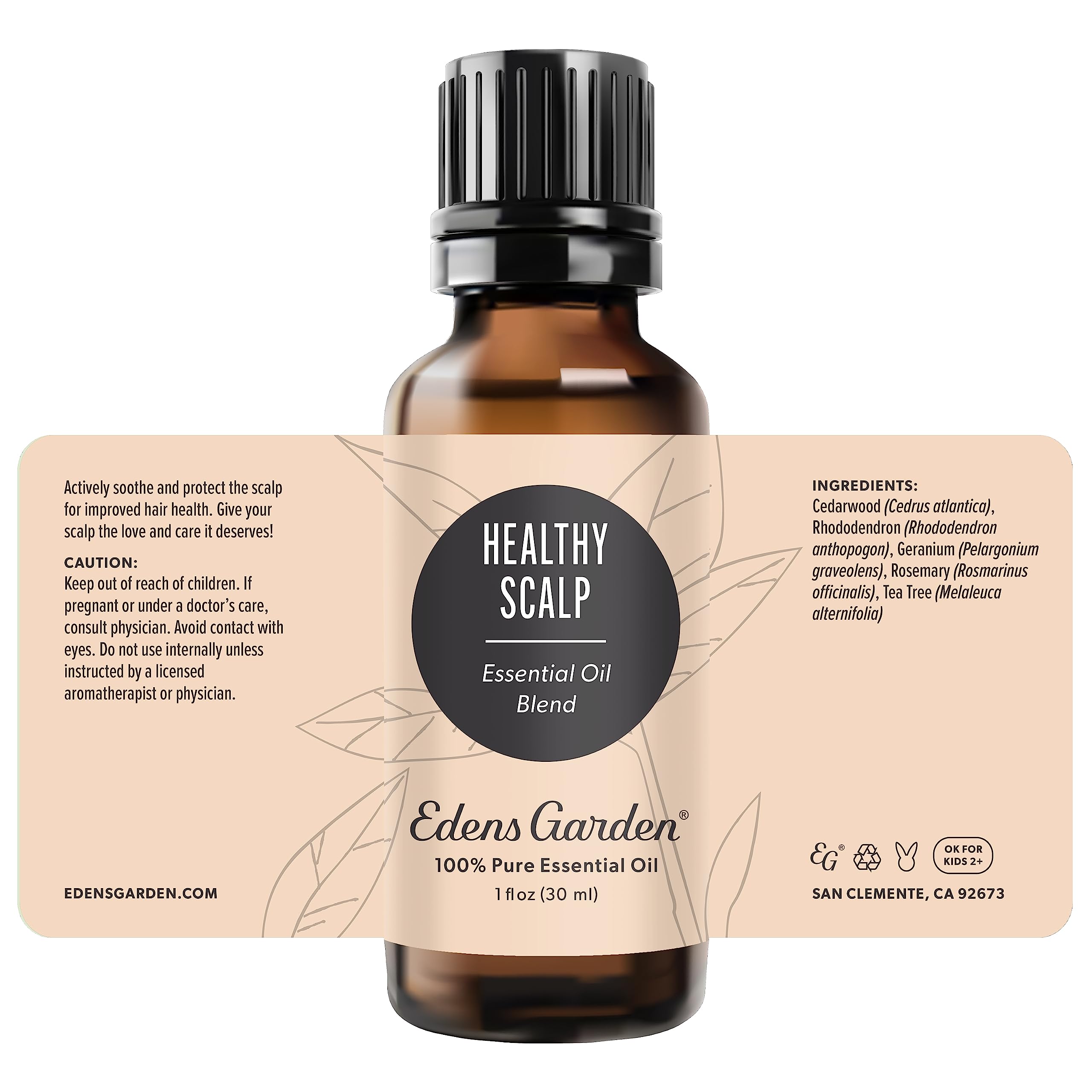 Edens Garden Healthy Scalp relaxing-ambience hints at spa-like self-care