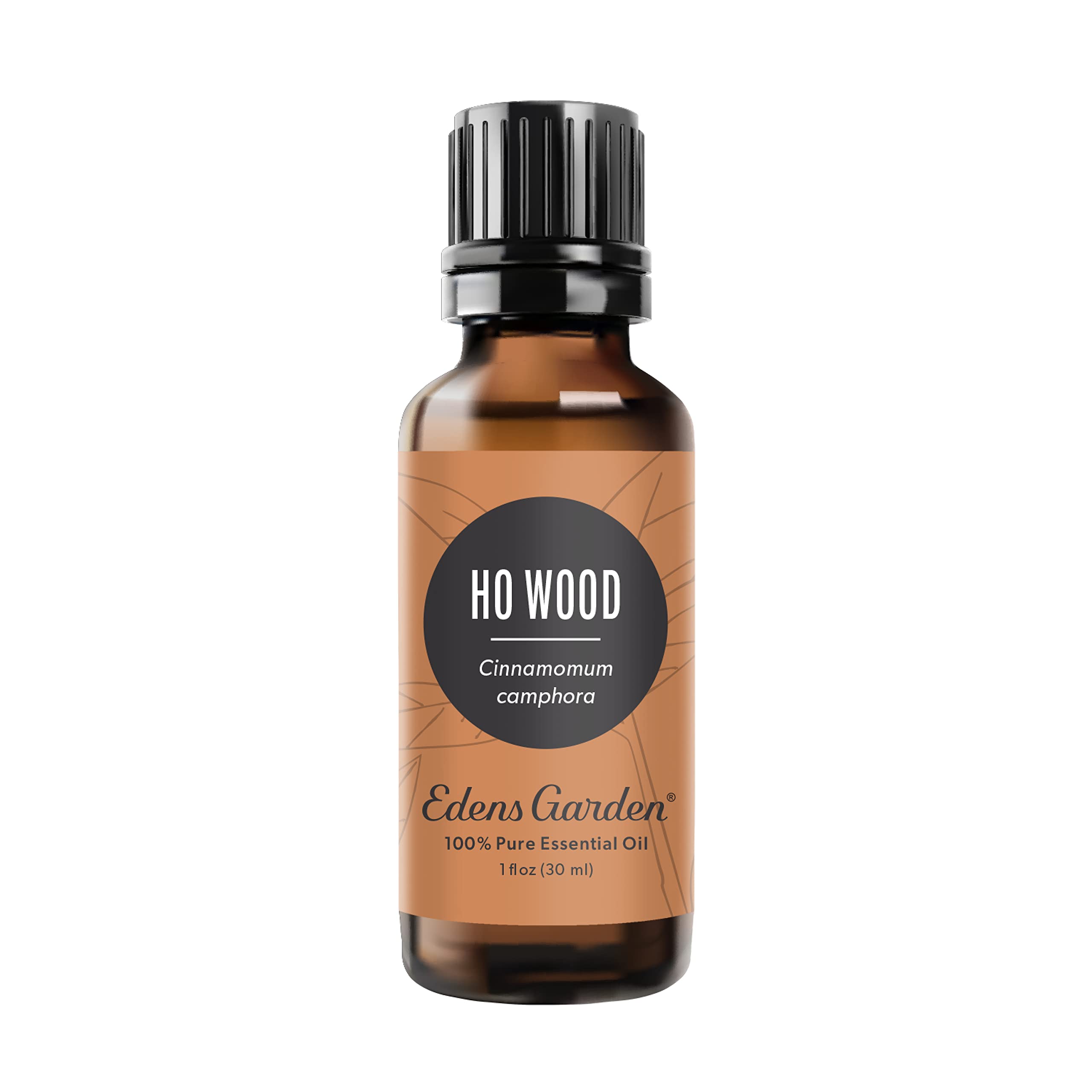 Edens Garden Ho Wood essential oil bottle for diffuser and calming ambience