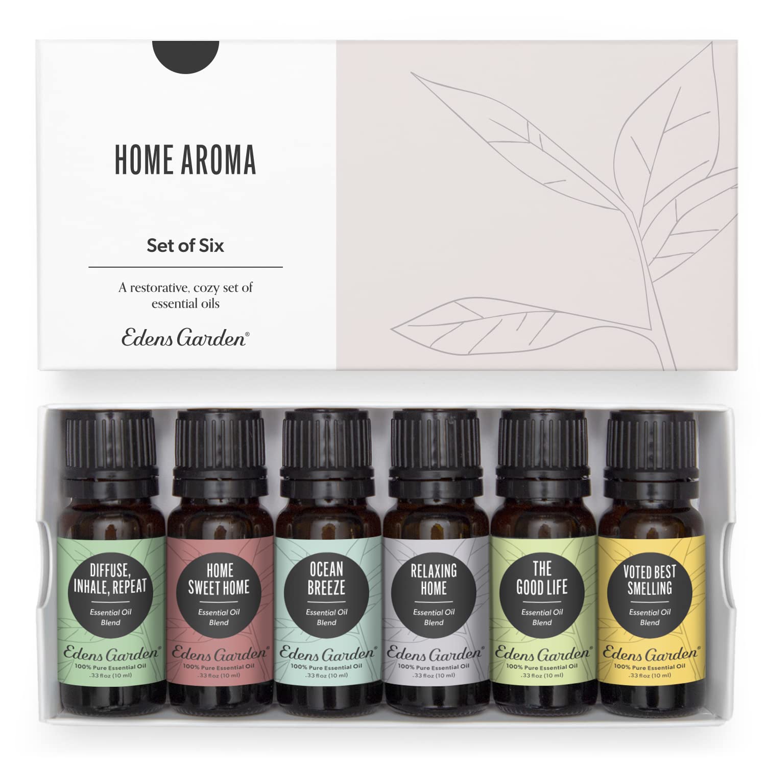 Edens Garden Home Aroma Set diffuse blend for a calming diffuser experience