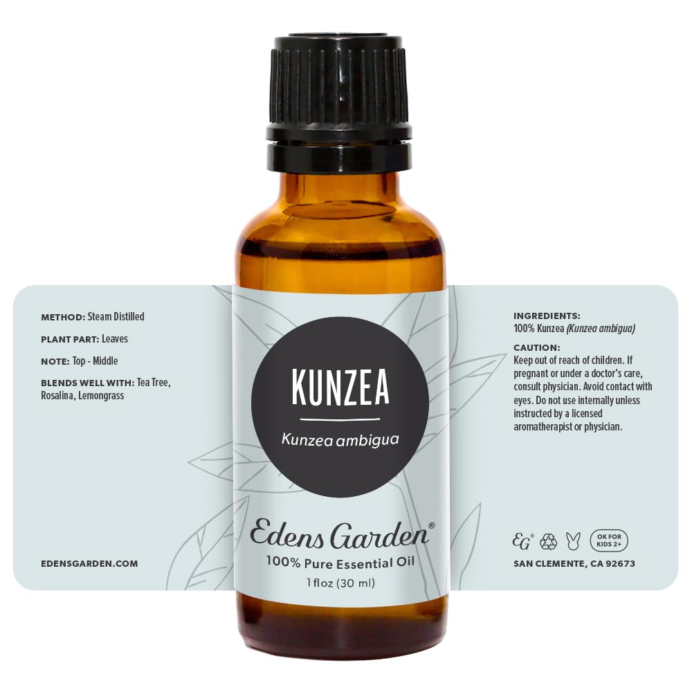 Licensed aromatherapist assisting with Kunzea oil selection from Edens Garden