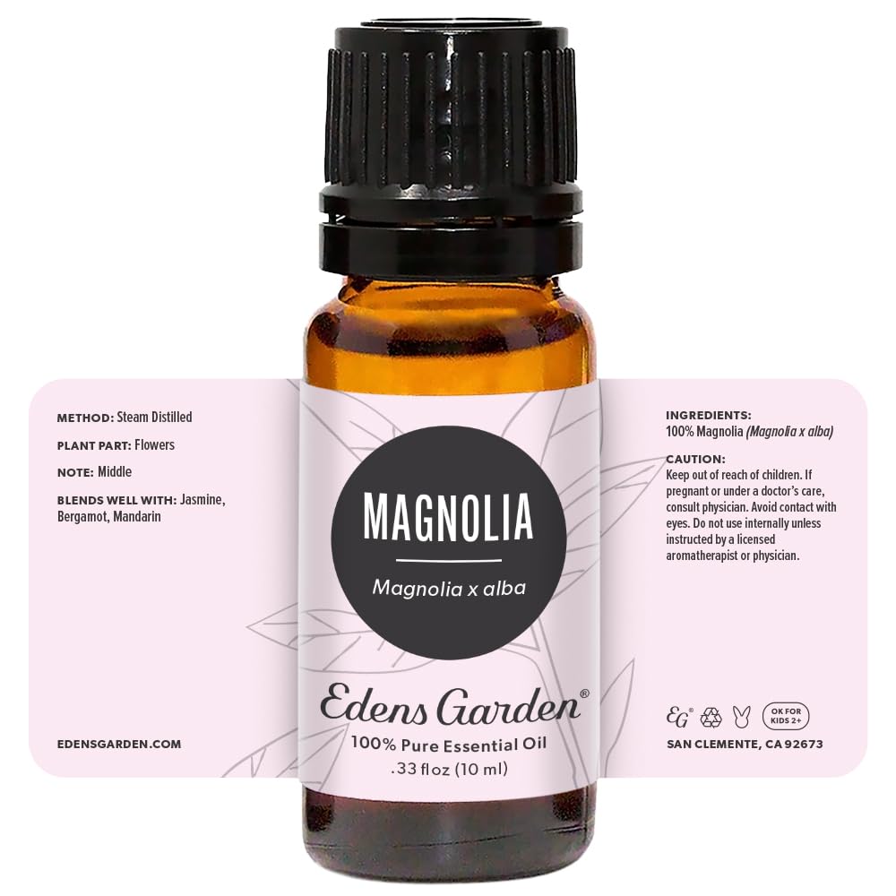 GC-MS certificate image for Edens Garden Magnolia oil