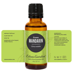 Edens Garden Mandarin Green GC-MS report sample for transparency