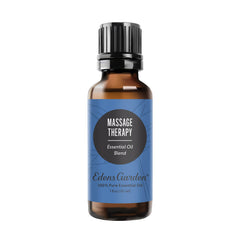 Edens Garden Massage Therapy oil bottle — ideal for soothing massage sessions