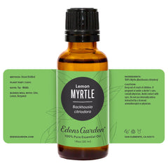 Edens Garden Myrtle-Lemon with licensed aromatherapist support for guidance