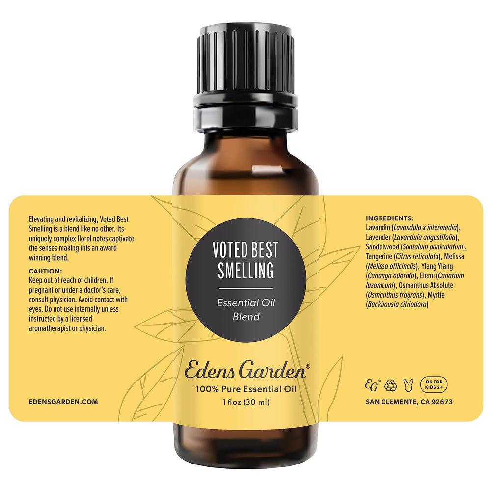 Edens Garden nature-inspired packaging hints at premium quality.