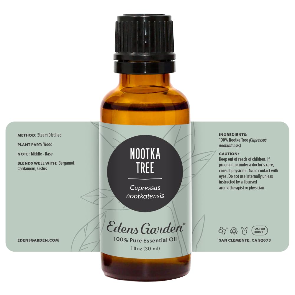 Edens Garden Nootka Tree oil scene; natural forest vibe for calm evenings.