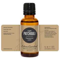Edens Garden Patchouli Light GC‑MS batch transparency for trust.