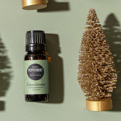 Edens Garden Peppermint Indian Essential Oil dropper pour for quick inhalation