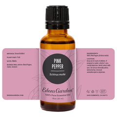 GC-MS report image for Edens Garden Pink Pepper batch transparency