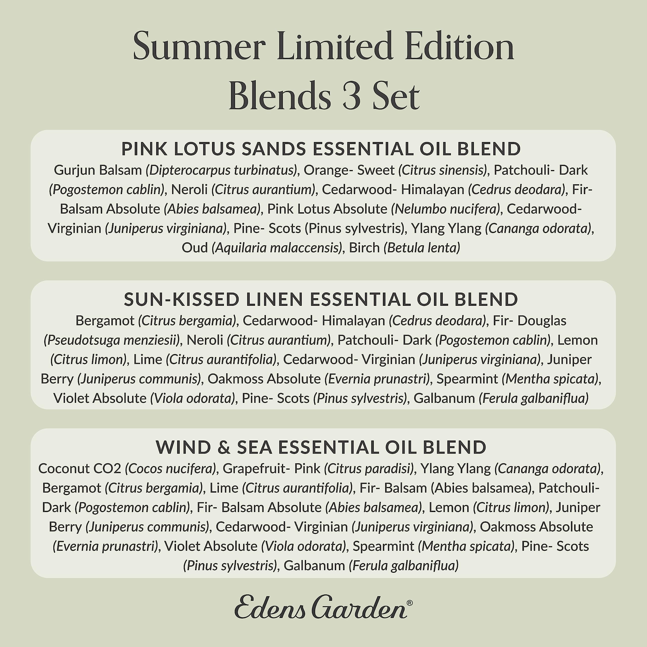 Edens Garden product scene promotes relaxing home ambiance