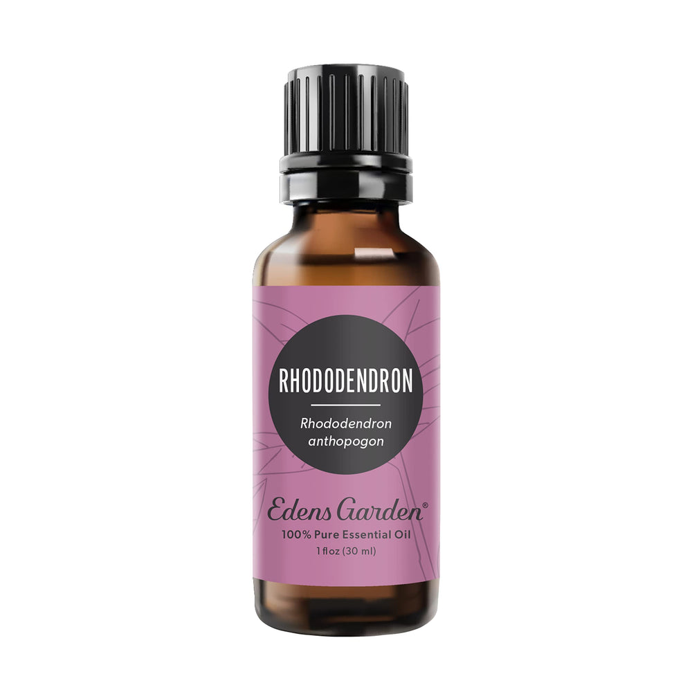 Edens Garden Rhododendron oil bottle for premium aromatherapy experience.