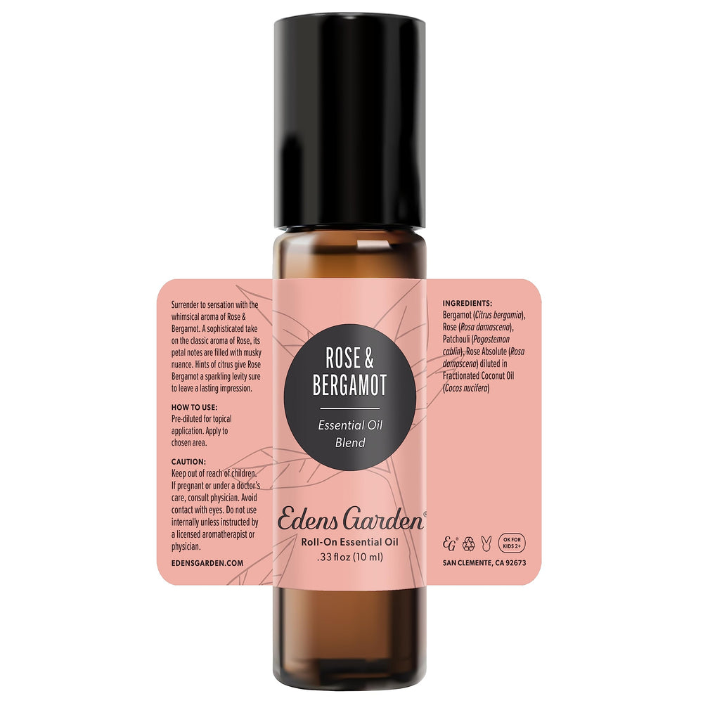 Edens Garden Rose Bergamot Roll-On Gift Box ideal for gifting