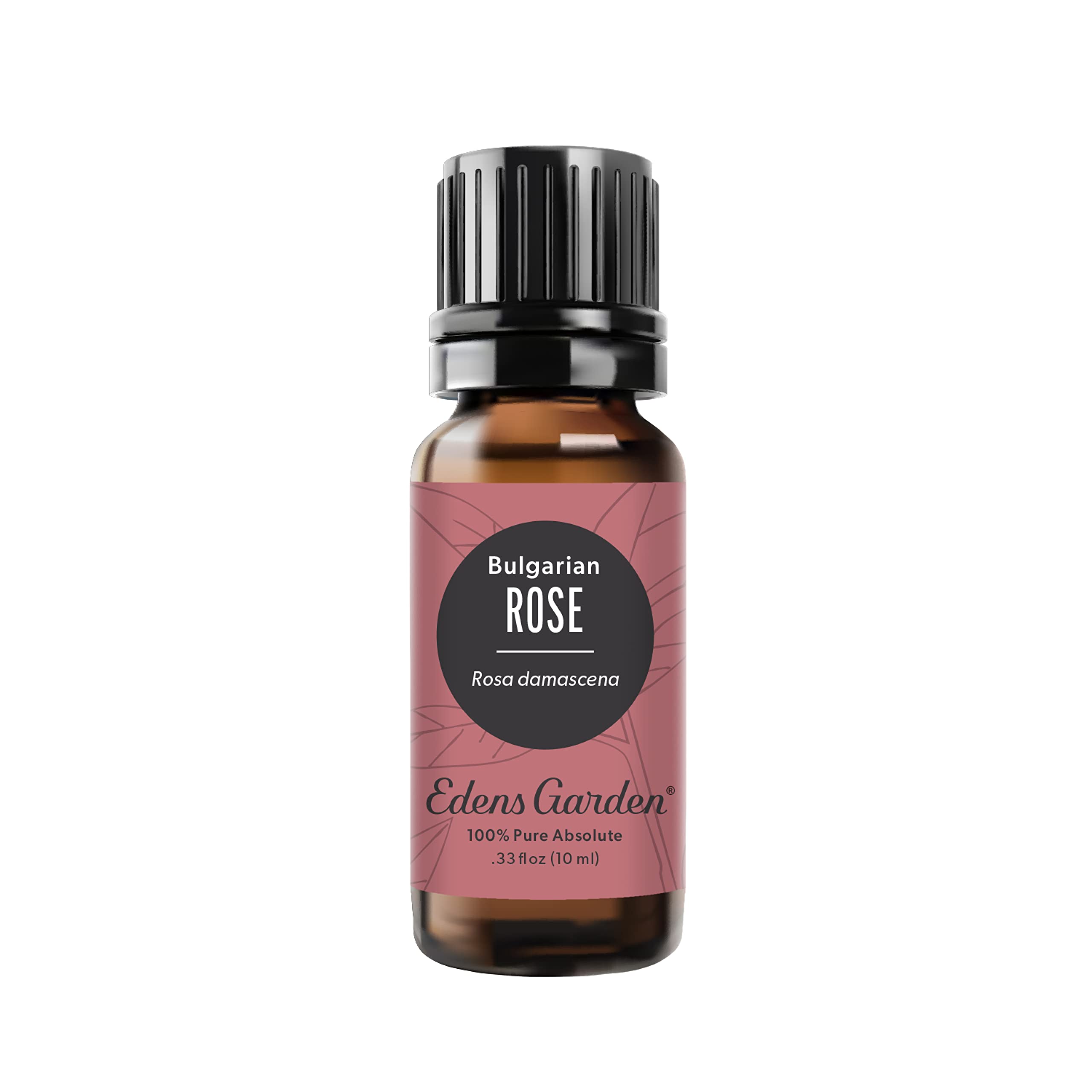 Edens Garden Rose Bulgarian Absolute bottle for diffusion and mood enhancement.