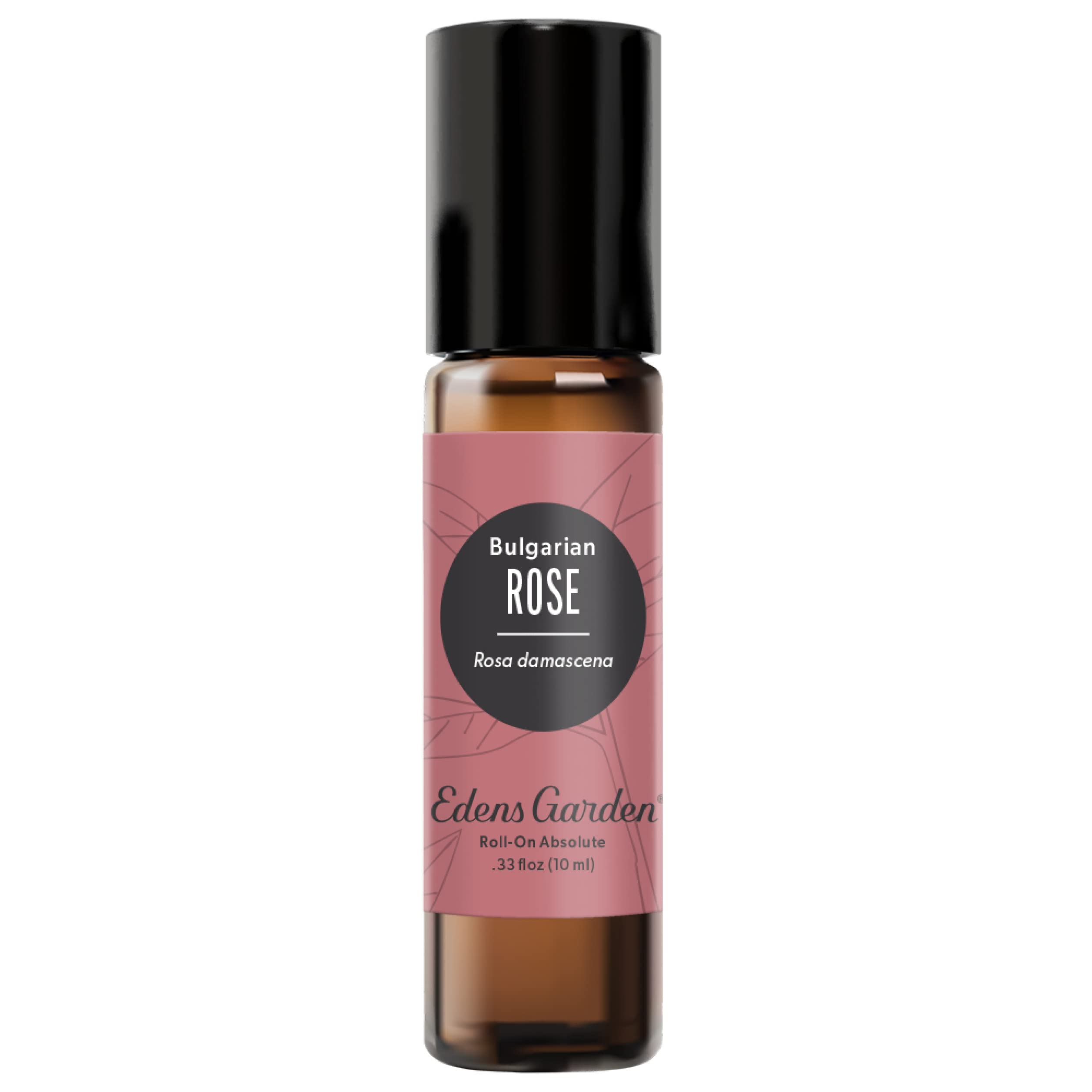 Edens Garden Rose Bulgarian Absolute Roll-On bottle ready for calming rituals