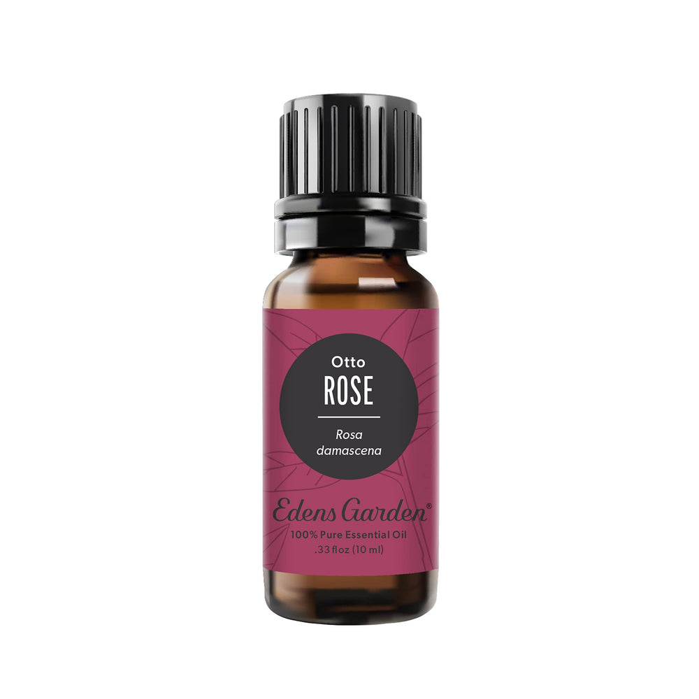 Edens Garden Rose-Otto bottle pouring for diffuser ambience