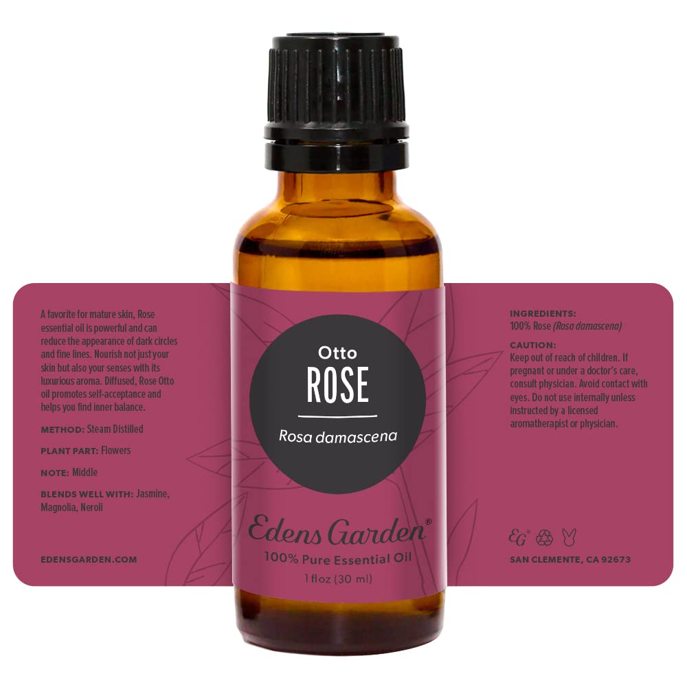 Edens Garden Rose Otto gift packaging ideal for self-care gifts.