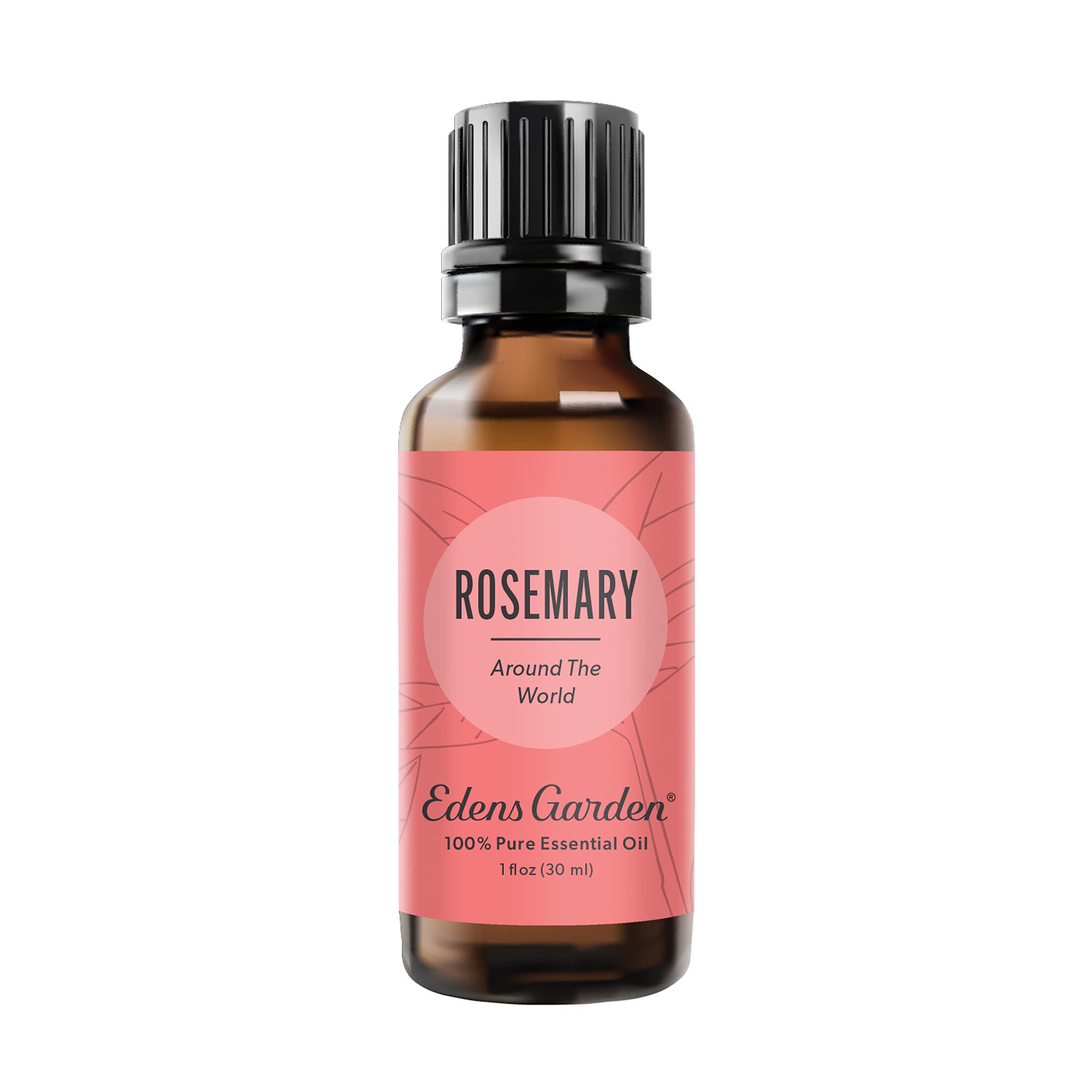 Edens Garden Rosemary Around The World bottle with herbaceous aroma for focus