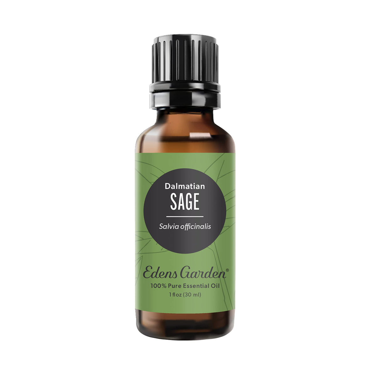 Edens Garden Sage Dalmatian essential oil bottle ready for diffusing and care rituals.